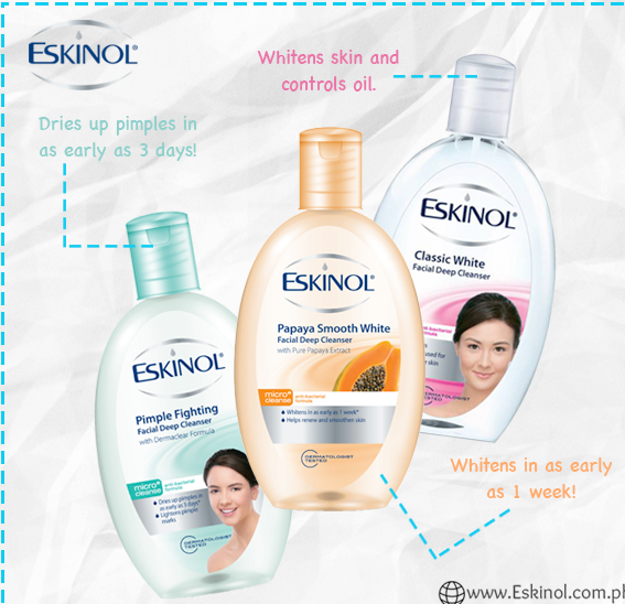 Eskinol Facial Deep Cleanser 75ml (3 Variants)