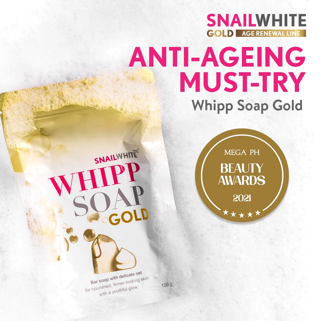 Snail White Whipp Soap Gold 100g
