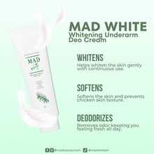 Load image into Gallery viewer, Mad White Beauty Trio - Whitening Soap, Exfoliating Gel, UA Cream
