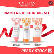 Load image into Gallery viewer, GMEELAN 3-in-1 Set - Lotion, Exfoliating Gel, Cream
