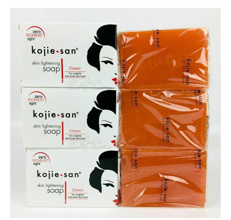 Kojie San Skin Lightening Soap  Trio Pack (100gx3) Zero Pigment Light