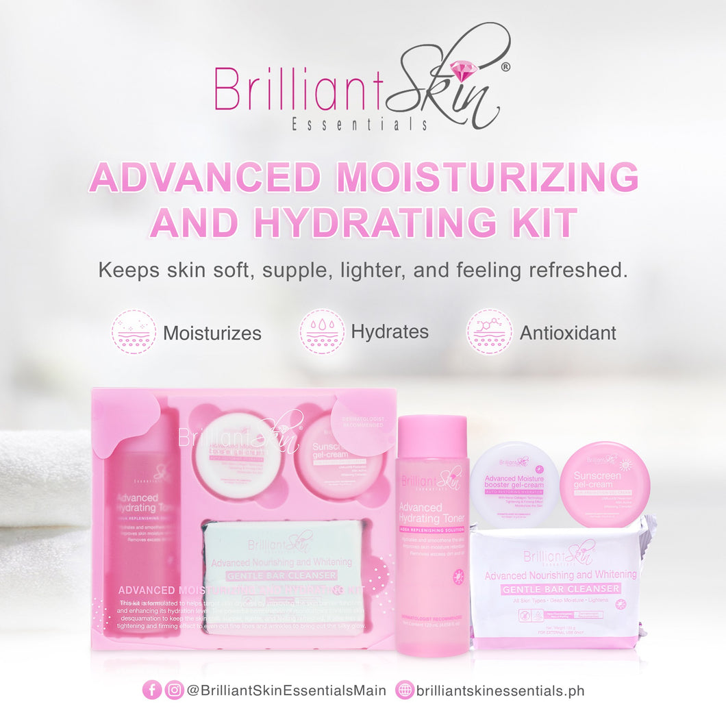 Brilliant Skin Essentials Advanced Moisturizing and Hydrating kit