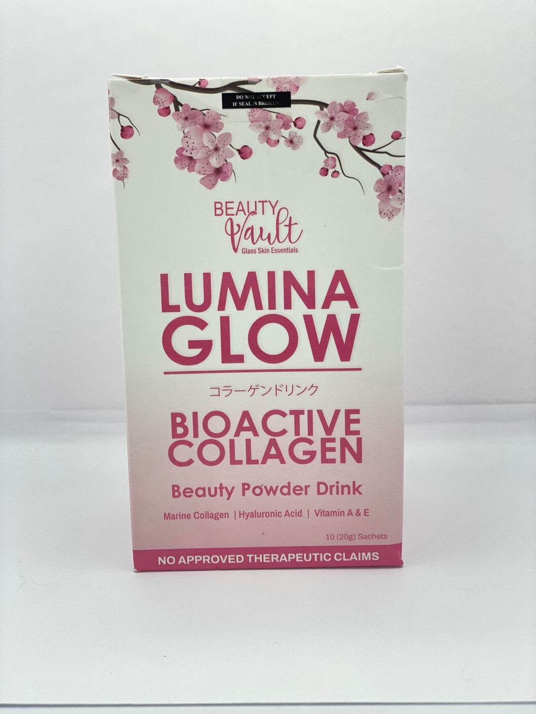 Beauty Vault Lumina Glow Bioactive Collagen 10 Sachet