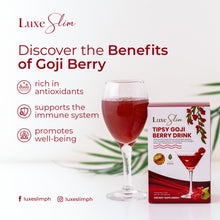 Load image into Gallery viewer, Luxe Slim Tipsy Goji Berry Drink (10 sachet)
