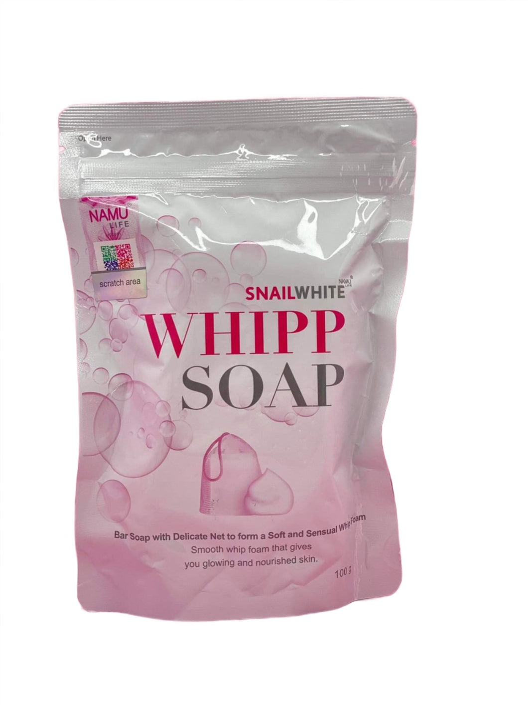 Namu Life Snail White Whipp Soap 100g ( 💯 Authentic Thailand )