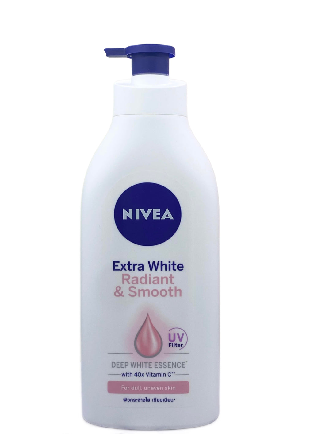 Nivea Lotion Extra White Radiant & Smooth w/ UV Filter 600ml