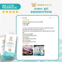 Load image into Gallery viewer, Ivana Skin Water Gel Sunscreen with Hyaluronic Acid 50g
