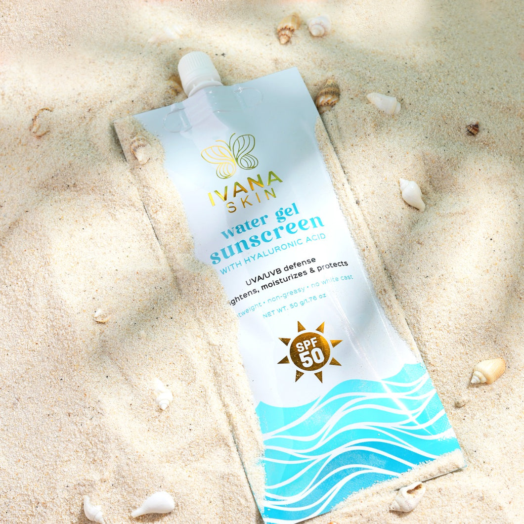 Ivana Skin Water Gel Sunscreen with Hyaluronic Acid 50g