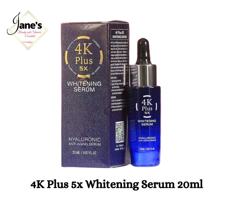 4K Plus 5x Whitening Serum Hyaluronic Anti-aging Serum 20ml