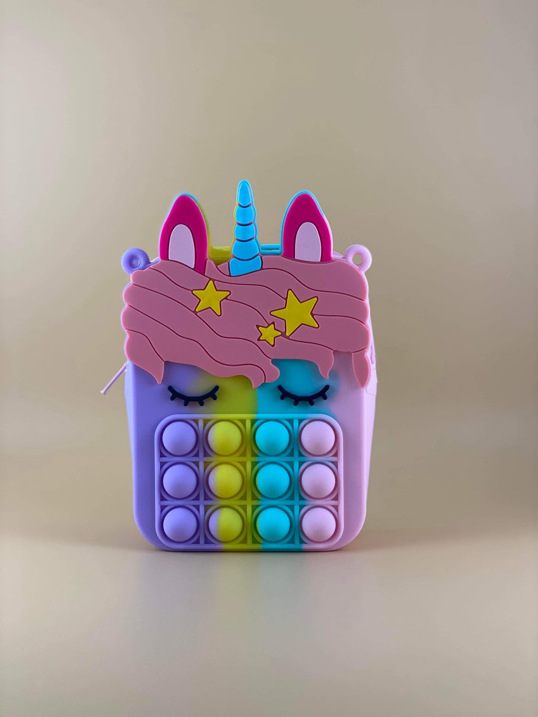 Rainbow Unicorn Fidget Mini Bag || Sling Bag with adjustable