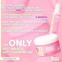 Load image into Gallery viewer, Juicy Tushie Brightening Butt Mask Scrub 300ml
