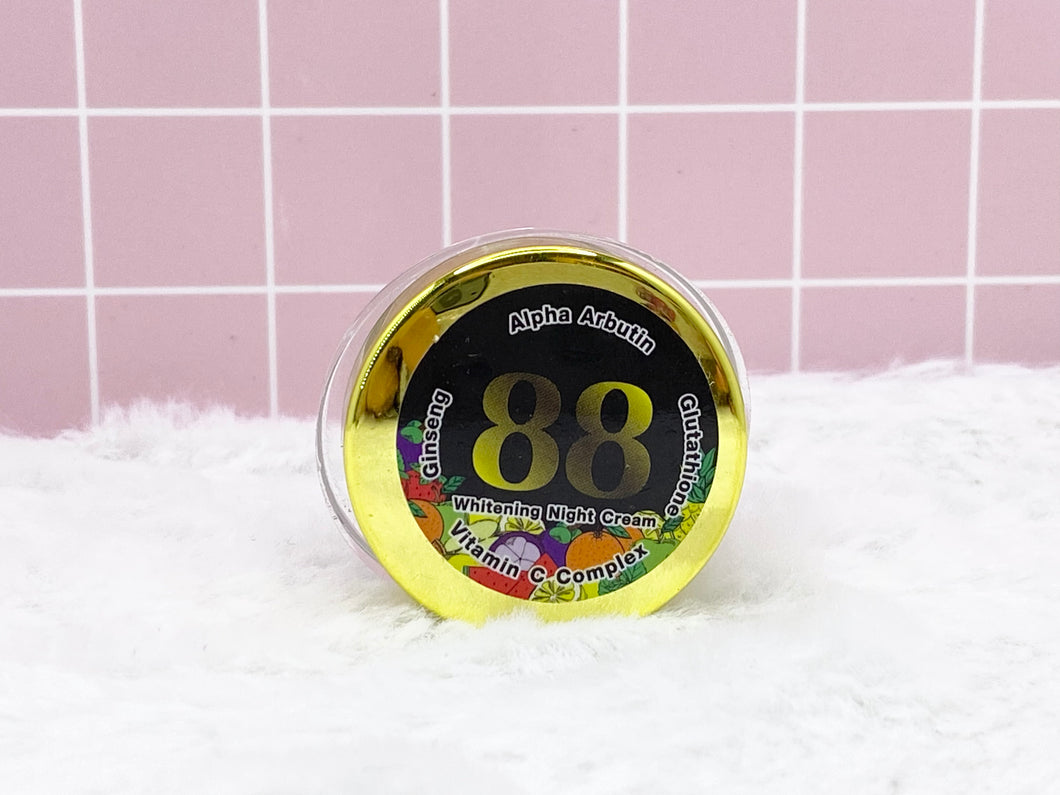 88 Whitening Night Cream 5g || Authentic Thailand