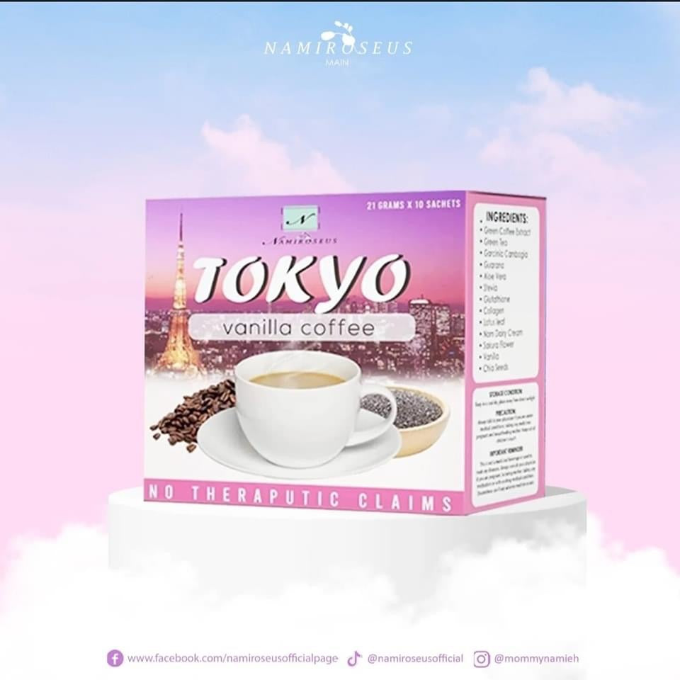 Namiroseus Tokyo Vanilla Coffee 10 sachets