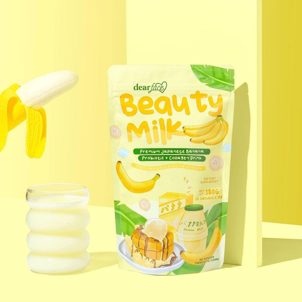 Beauty Milk Premium Japanese Banana (Probiotic+Collagen)