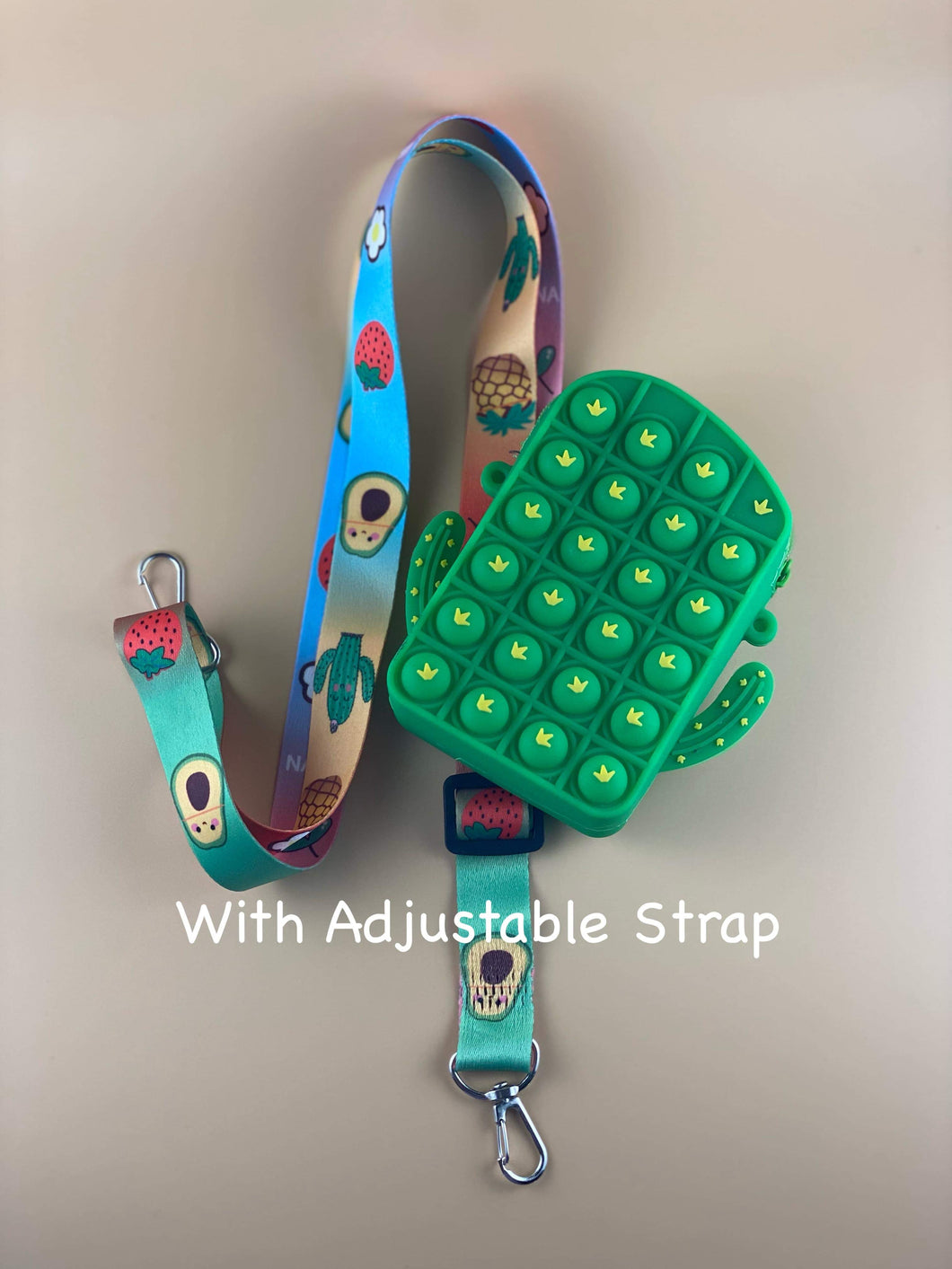 CACTUS FIDGET MINI BAG || Sling Bag with Adjustable Strap